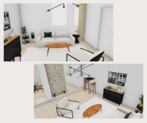 Camille-Gomez-Décoratrice-Montpellier_Realisation-Appartement-Plans-3D-Salon